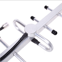 Antenne Yagi directionnelle extérieure à gain élevé, 7 éléments, pleine fréquence 698-2700 MHz, amplificateur de signal pour la protection de la sécurité