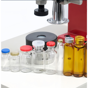 Máquina taponadora de botellas al por mayor, máquina taponadora de botellas de líquido Oral pequeña de escritorio semiautomática - Product Image 6