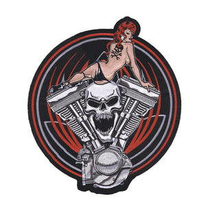 Patch de broderie de film de prédateur d'alien de point de Satin personnalisé à repasser sur des patchs - Product Image 3