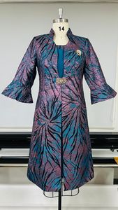 Abiti <span class=keywords><strong>Eleganti</strong></span> Taglie Forti per Madre della Sposa, Completi <span class=keywords><strong>Lunghi</strong></span> da Chiesa, Abbigliamento Femminile Turco di Alta Qualità, Abbigliamento Formale per Donne - Product Image 5