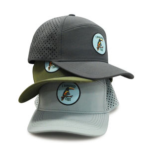 Gorra Deportiva Impermeable con Parche Bordado Personalizado OEM, Visera Plana, Malla Transpirable en la Parte Trasera, Ajustable con Cierre a Presión, Unisex, para Actividades al Aire Libre - Product Image 4