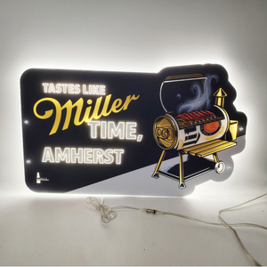 Tùy chỉnh chiếu sáng <span class=keywords><strong>LED</strong></span> hộp đèn Acrylic dấu hiệu kinh doanh Backlit thiết kế cửa hàng trung tâm mua sắm Nhà Trường quảng cáo ngoài trời AC cung cấp điện - Product Image 2