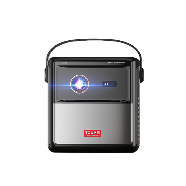 Portable Handheld Smart Projector with 600ANSI 1080P Resolution Built-in Power Bank and Speaker