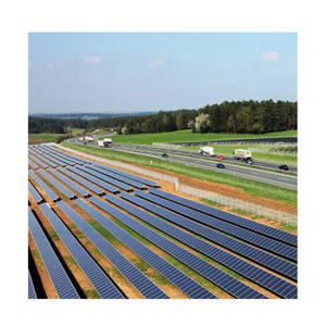 Système de montage au sol pour panneaux photovoltaïques à grande portée certifié TUV, galvanisé à chaud en zinc-aluminium-<span class=keywords><strong>magnésium</strong></span>/acier - Product Image 5