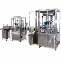 Machine de remplissage automatique de liquides à pompe magnétique BRENU 200W, ligne de production d'embouteillage d'eau pure entièrement automatique 3 en 1
