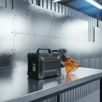 Solution laser haute précision : Marquage/gravure portable à fibre optique 20W, système de marquage par points pour pneus/VIN, portable, à batterie