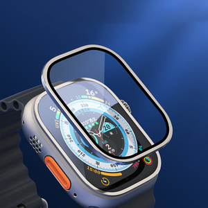 Hợp kim titan kim loại kính cường lực bảo vệ màn hình cho đồng hồ táo siêu 2 49mm - Product Image 3