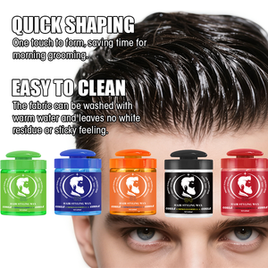 Gel coiffant pour hommes à marque privée, cire et pommade à tenue extra forte pour torsades et tresses - Product Image 5