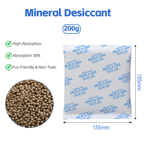 Déshydratant minéral granulaire naturel ultra-hygroscopique de 200g pour le stockage de matériel et de machines (vente en gros) - Product Image 2