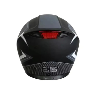 Casco de motocicleta modular de carreras para adultos barato casco de Motocross de moto abatible hacia arriba negro fresco con lente dual - Product Image 3