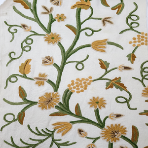 Tissu de broderie Crewel en coton - Product Image 1
