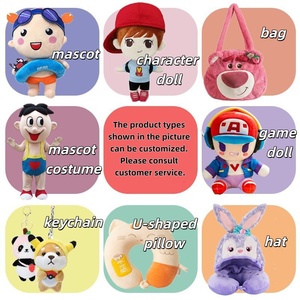 Fabricant ODM, conception personnalisée de jouets en peluche, animaux en peluche personnalisés, jouet en peluche anti-stress lavé, cadeau - Product Image 4