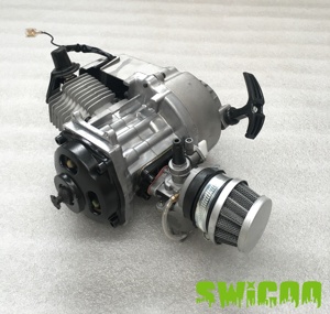 パフォーマンスレーシング<span class=keywords><strong>49cc</strong></span>エンジンアセンブリモーターポケットクワッドダートバイクATV2ストロークエンジン - Product Image 4