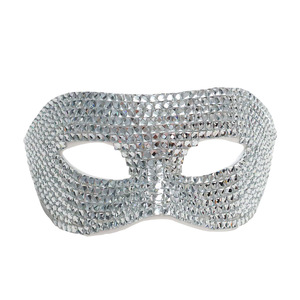 Máscara de Cabeza de Zorro Completamente Decorada con Diamantes, Máscara de Fiesta de Plástico, Linda, para Eventos y Disfraces - Product Image 5