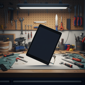 Touch Screen con Cavo Flessibile per Pulsante Home per iPad Air / A1474 A1475 A1476 / iPad 5 2017 A1822 A1823 - Nero - Product Image 2