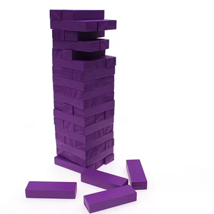 Tùy chỉnh trong một loạt các màu sắc tháp sụt giảm với con xúc xắc, màu Stack <span class=keywords><strong>Jumbo</strong></span> khối xây dựng bên trò chơi - Product Image 4