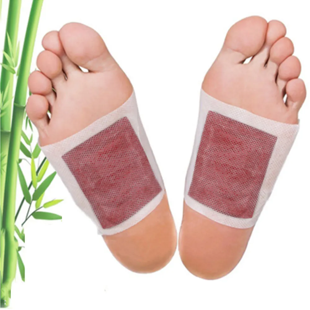 Adhesive Foot Patch Bamboo Vinegar 2in 1 Foot Pads Slim Body Wrap