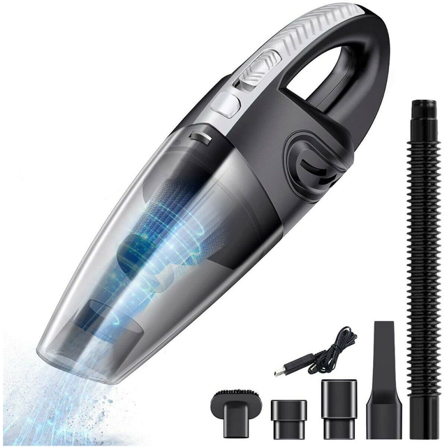 Handheld Rechargeable Wireless Handheld Home Vacuum Cleaner High Power Vacuum Cleaner Dry and Wet Portable Vacuum Cleaner