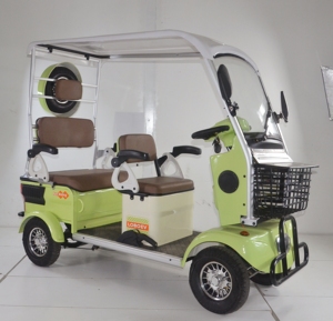 800W 1000W chariot électrique quatre roues passager <span class=keywords><strong>E</strong></span> vélo électrique vélo électrique pour les personnes âgées utilisation familiale - Product Image 4