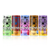 Slanke 250ml Bulk Koolzuurhoudende Low-Carb Hoge Kwaliteit Energiedrank 0 Suiker 0 Calorie Natuurlijke Taurine Ginseng Vitamine Fles Doos