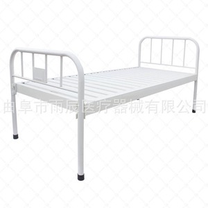เตียงผู้ป่วยแบบปรับมือหมุน รุ่น YC-C03 ยี่ห้อ Xin Yuchen ผลิตจากเหล็ก สำหรับโรงพยาบาล ตรวจร่างกาย และให้น้ำเกลือ สีขาว - Product Image 5