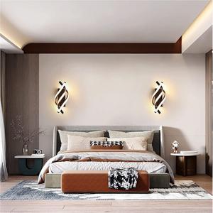 Lampu pintu masuk lorong Led minimalis, lampu dinding latar belakang dekorasi samping tempat tidur balkon tangga Nordik - Product Image 2