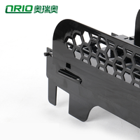 Étagère à glissière à double poussoir automatique en métal pour bouteilles de soda et en-cas, avec ressort, fabrication chinoise