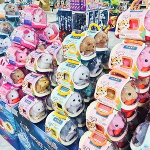 AL mainan mewah elektrik hewan peliharaan kelinci anak anjing bisa berjalan dan panggilan mainan anak-anak Capybara simulasi mewah model hewan - Product Image 6