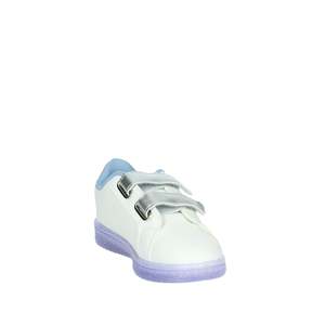 Disney Frozen Girls' Sneakers White Purple Size 27 Velcro Closure <b>Round</b> <b>Toe</b> <b>Court</b> <b>Shoes</b> - Product Image 3