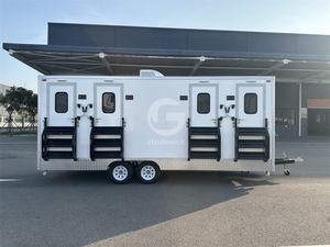 Toilettes mobiles de luxe, toilettes portables d'extérieur, toilettes portables de chantier, douche portable, salle de bain portable de luxe - Product Image 2