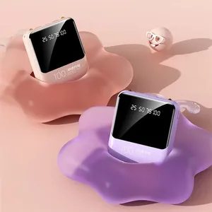 Miễn phí Mẫu 20000 mAh powerbanks 20000 mAh di động sạc 2 USB mini riêng Cáp dữ liệu ngân hàng điện cho tất cả các điện thoại - Product Image 3