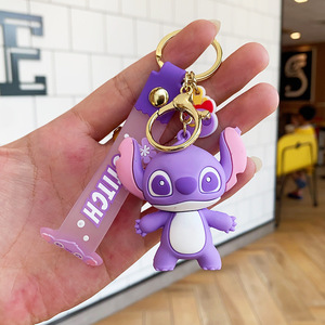 <span class=keywords><strong>Llavero</strong></span> 3D Kawaii de Anime Lindo para Mochila Escolar Colgante de Dibujos Animados <span class=keywords><strong>Lilo</strong></span> <span class=keywords><strong>Stitch</strong></span> para Mochila Bolso o Coche - Product Image 3