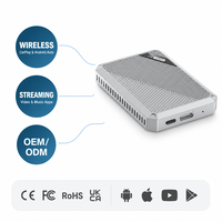 Boîtier AI CarPlay sans fil multilingue Android 12, lecteur vidéo WiFi 6 BT5.4, personnalisable pour les marques OEM, compatible avec toutes les voitures du monde