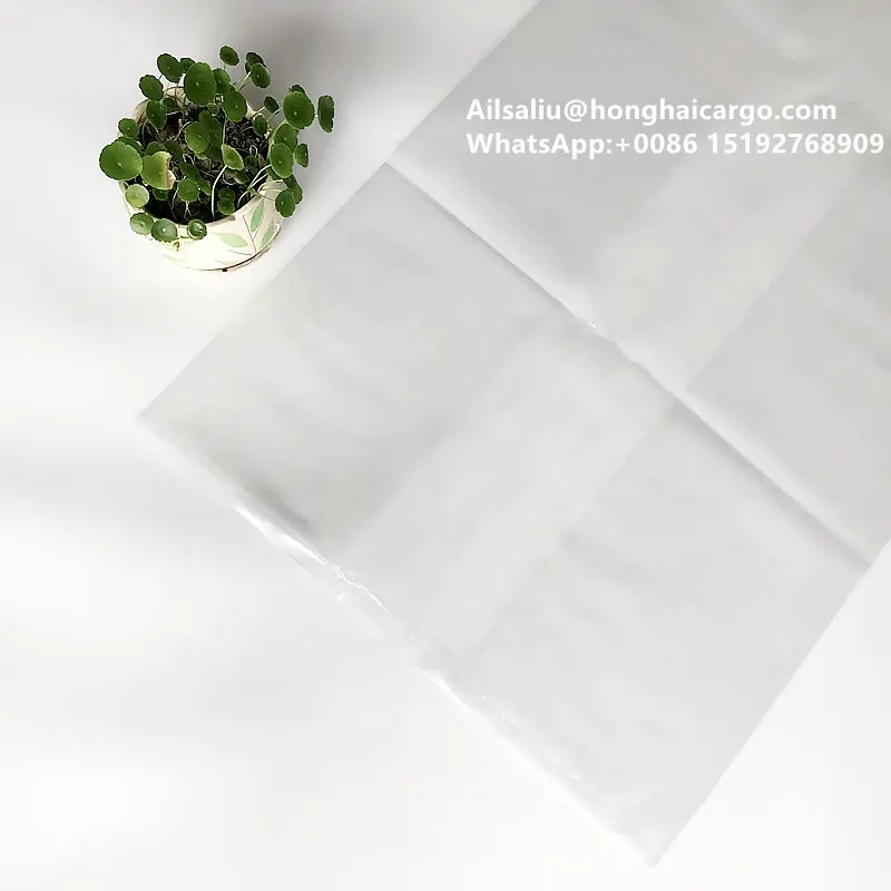 Suministro de fábrica HDPE desechable de plástico transparente con logotipo de impresión impermeable bolsa desechable larga bolsa de paraguas húmeda