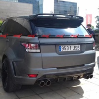 Pour le kit de carrosserie de mise à niveau de haute qualité de Style LUMMA pour Range Rover Sport 2014-2016 nouveaux pare-chocs avant/arrière et passages de roue FRP boulonnés