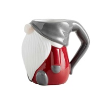 Mug de Noël personnalisé en grès, design minimaliste, pour cuisine et bureau, idéal pour la rentrée scolaire, par PB Start-up Design (Amérique du Nord)