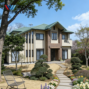 Kit de structure en acier modulaire pour villa résistante aux cyclones, personnalisable pour hôtel, certifié CE - Product Image 1