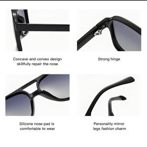 <span class=keywords><strong>Gafas</strong></span> de Sol de <span class=keywords><strong>Aviador</strong></span> Cuadradas con Doble Puente, Estilo Retro, para <span class=keywords><strong>Hombre</strong></span> y Mujer, con Logotipo Personalizado, <span class=keywords><strong>Gafas</strong></span> de Sol Premium 2026 - Product Image 4