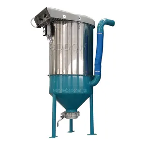 Stainless Steel cement Silo top dust filter collector with collecting hopper