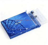 Maßgefertigtes PET-Blister-Tray und Papierbox-Set für 3ml 5ml 10ml Glasfläschchen Kosmetik- und Parfümverpackung