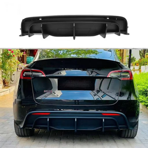 <span class=keywords><strong>Difusor</strong></span> Trasero de Repuesto para Parachoques de Coche, Material ABS de Alta Calidad, Color Negro, para Tesla Model Y, Kit de Carrocería - Product Image 4