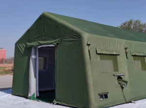 <span class=keywords><strong>Inflatable</strong></span> điện lưới tán tút-không thấm nước mưa nơi trú ẩn cho ngoài trời vải kỹ thuật xây dựng các trang web - Product Image 3