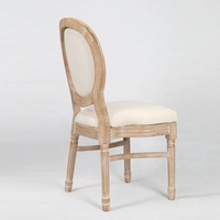 Chaises de salle à manger empilables très vendues, lot de 2 chaises d'appoint sans accoudoirs avec dossier en rotin pour hôtel, mariage, événement
