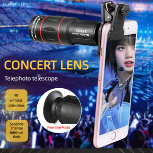 Lente Zoom 18x25 per Telefono Cellulare, Monoculare Esterno HD per <span class=keywords><strong>Fotografia</strong></span> di Concerti, Osservazione delle Stelle, Escursionismo - Product Image 3