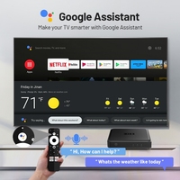 HK1 Rbox G1 Mando a Distancia con Función de Voz, Dispositivo Amlogic, Wifi Dual, 4K, Android 11, Original, Certificado, 4GB, 32GB