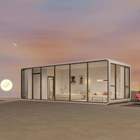 Cabaña Prefabricada Tipo Cápsula Espacial, Casa Móvil Portátil, para Resorts, Campamentos y Villas, 20/40 Pies