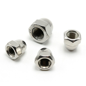 M10 M12 ASTM A193 A914 B8 B8M B8T ASTM A453 GR660 A286 18-8 Tuerca hexagonal de acero inoxidable Tuerca de tapa abovedada <span class=keywords><strong>Acron</strong></span> DIN1587 - Product Image 4