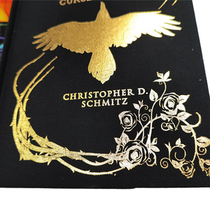 Trung quốc sản xuất tùy chỉnh cuốn Sách bìa cứng phun cạnh Hot stamping lá bụi Áo khoác cuốn Sách bìa cứng với hộp giấy - Product Image 5