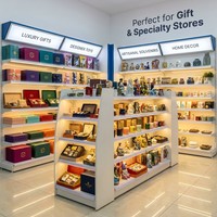 Geschenkartik-Präsentationsregale Einzelhandelsgeschäft Ausstellungsregale Supermarkt Geschäfts-Einkaufsregale