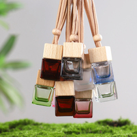 Diffuseur de parfum suspendu pour voiture, désodorisant avec impression sérigraphiée, design moderne et luxueux